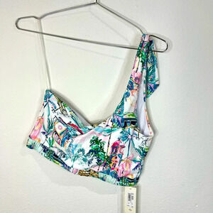 🆕 Phax Swimwear Swim Suit Top Tie Shoulder